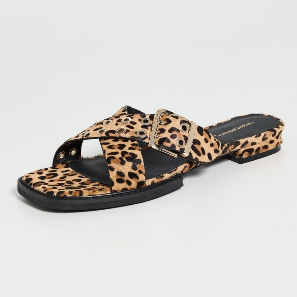 ANTHROPOLOGIE➕NWT Intentionally Blank Clean Buckle Sandals